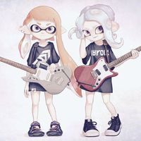 #Splatoon #music #guitare #Dessin omisomgmg #JeuxVideo