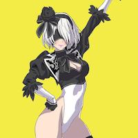 #Dessin #NieRAutomata #2B - Artist : #ShunyaYamashita #JeuVideo