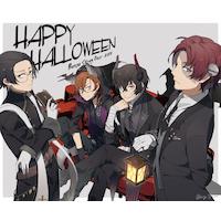 #Dessin Bungo Stray Dogs #Halloween - Artiste : らげら - Twitter : @krgr_77 #Manga #Anime #Animation