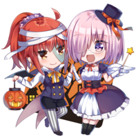 #Dessin #Manga #Halloween #Chibi - Artiste : おひたし熱郎 - twitter : @ckomock #Fête