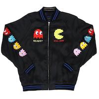 blouson bomber japonais #Sukajan pac-man réversible 250 euros au japon #PacMan