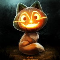 #Dessin #Halloween #Kawaii lanterne #Citrouille - Artiste : Piper Thibodeau - Twitter : @Piper_Thibodeau