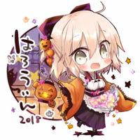 #Dessin #Halloween #FateGrandOrder - Artiste : 塩葛餅 - Twitter : @kzmch_823 #Manga