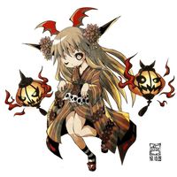 #Dessin #Halloween - Artiste : くろおに - Twitter : @blackogre #Manga