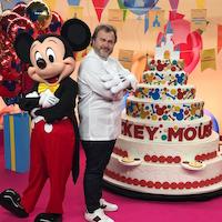 Le pâtissier #PierreHermé a fait le #Gâteau #Anniversaire de Mickey qui fête ses 90 ans #MickeyMouse