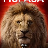 Affiche du film live Le Roi Lion Disney Mufasa