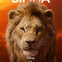 Affiche du film live Le Roi Lion Disney Simba