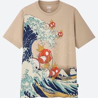 Tshirt Pokemon dispo chez Uniqlo dès le 24 juin. Dessin Ned Garrett