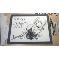 dessin Misa Amane la gothique lolita amoureuse manga Death Note mangaka Takeshi Obata