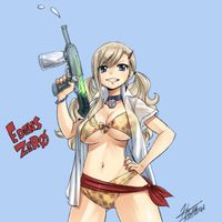 dessin Rebecca par hiro mashima mangaka Edens Zero