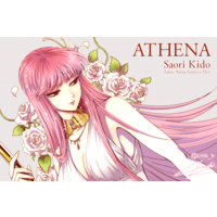 dessin Athena Saori Kido par Chimaki Kuori mangaka de Saint Seiya Saintia Shô