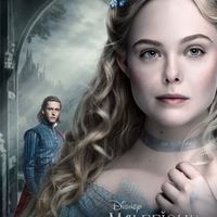 Affiche Elle Fanning Aurore film Maléfique : le pouvoir du mal