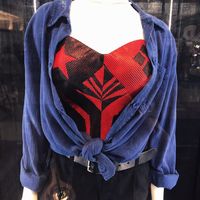 costume de Renee Montoya du film Birds Of Prey au New York Comic Con 2019