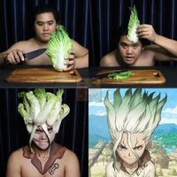 trop chou cosplay Senku Ishigami Dr. Stone anime animation crunchyroll J-One mangaka Boichi Riichiro Inagaki manga glénat Weekly Shonen Jum... [lire la suite]