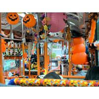 Décor fête Halloween bus japon