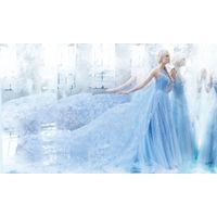 Robe mariée princesse Elsa La Reine Des Neiges 2 Disney