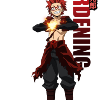 My Hero Academia Kirishima Eijirou en lunettes