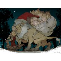 noël dessin Demizu Posuka mangaka The Promised Neverland