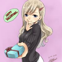 Dessin Saint Valentin par Hiro Mashima mangaka Fairy Tail Edens Zero