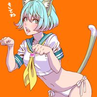 dessin chat par Shunya Yamashita