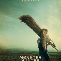 Affiche Milla Jovovich dans MONSTER HUNTER film de Paul W.S Anderson au cinéma le 9 septembre 2020