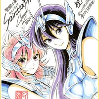 shikishi Saint Seiya Saintia Shô mangaka Chimaki Kuori