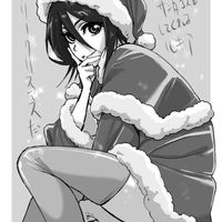 dessin Rukia Kuchiki noël par Masashi Kudo chara designer Bleach