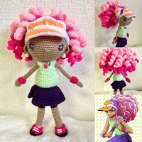 Amigurumi crochet manga Unrivaled Naomi Naomi Osaka