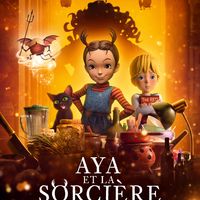 Affiche AYA ET LA SORCIERE film animation Studio Ghibli réalisé par Goro Miyazaki 14 avril au cinéma