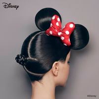 coiffure Minnie Mouse Disney art YUNI YOSHIDA