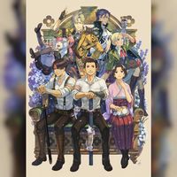 Ace Attorney Capcom dessin Kazuya Nuri