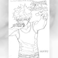 dessin Kôhei Horikoshi mangaka My Hero Academia