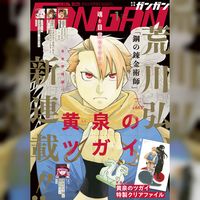 Yomi no Tsugai manga de Hiromu Arakawa