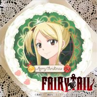 Fairy Tail gâteau Noël Lucy Heartfilia