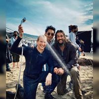 photo James Wan avec Jason Momoa et Patrick Wilson pour la fin de tournage Aquaman 2 Aquaman and the Lost Kingdom sortie du film décembre 2... [lire la suite]
