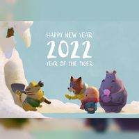 Nouvel An 2022 studio animation Tonko House Japan