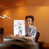 dessin Hirohiko Araki mangaka JoJo's Bizarre Adventure