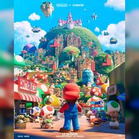 Affiche film animation Super Mario Bros. par le studio Illumination