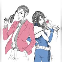 Nakata Haruhisa chara designer film animation Lupin The Third vs Cat's Eyes