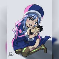 dessin Hiro Mashima mangaka Fairy Tail Juvia Lockser