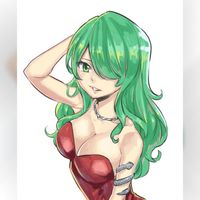 Dessin Reina de Rave Master par le mangaka Hiro Mashima