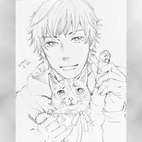 Journée du chat dessin Yoko Kamio mangaka Hana Yori Dango