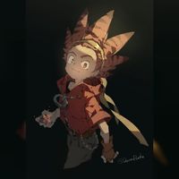 dessin Beyblade X par Demizu Posuka mangaka The Promised Neverland