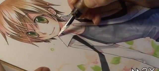 Coloriage Copic avec Maki MINAMI - Seiyuka