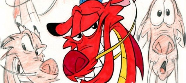 Dessins du dragon Mushu