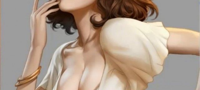 Coloriage fille sexy - Artgerm