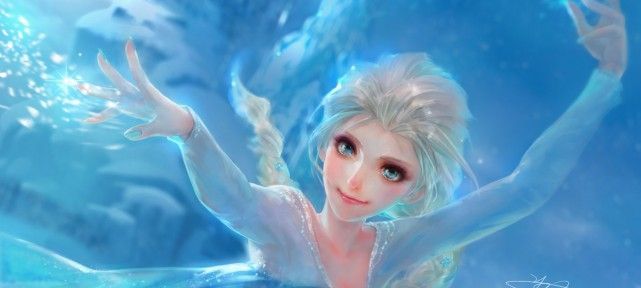 dessin-elsa-reine-neiges-yu-han