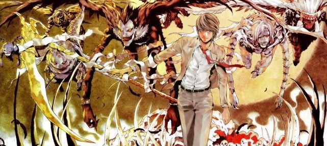 Takeshi Obata dessine L et Ryuk de DEATH NOTE