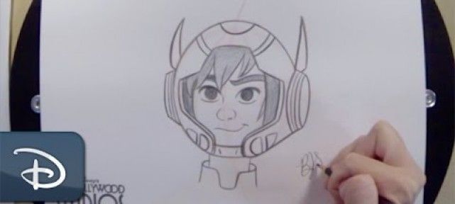 Comment dessiner Hiro avec Walt Disney World?