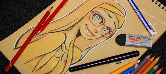 Comment dessiner Honey lemon? - dessin sur papier kraft